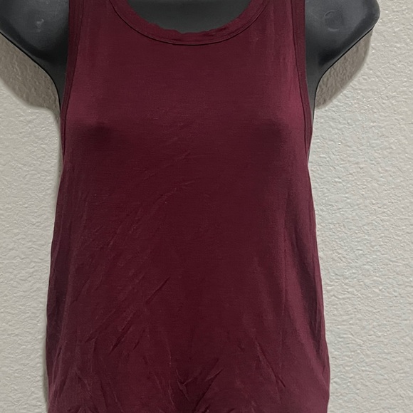 American Eagle Outfitters Deep Red Tank Top - Picture 2 of 4